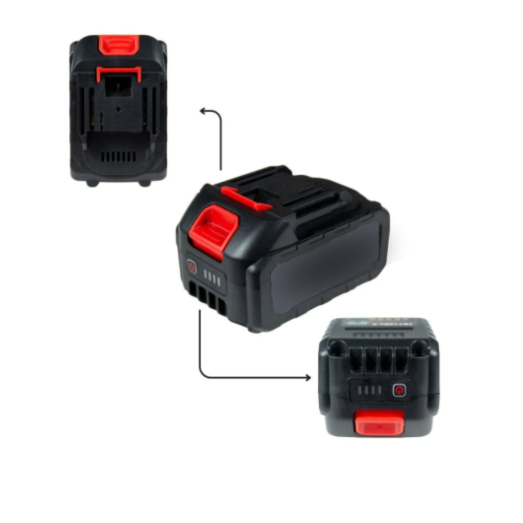 Bateria Recarregável 21V/48V com Display Compatível com Lavadora Jato