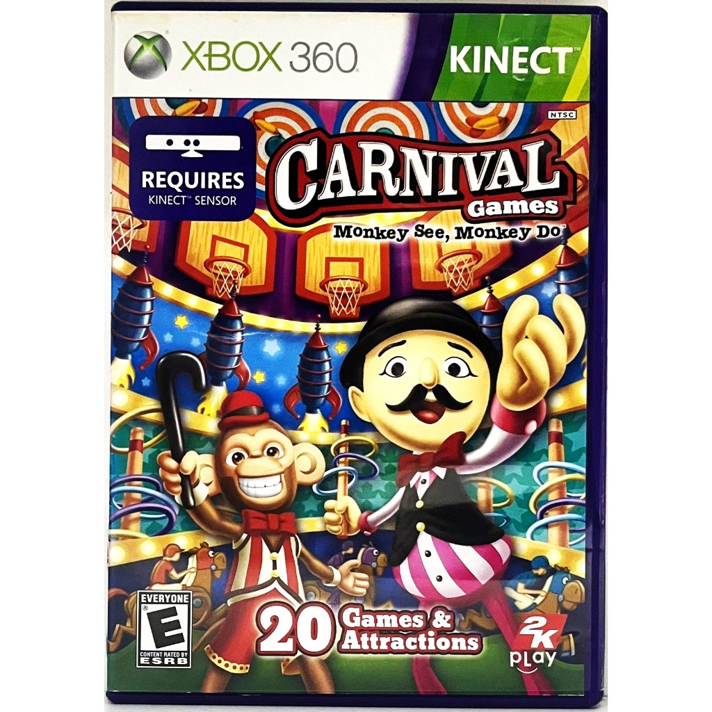 Carnival Games Monkey see, Monkey do - Xbox 360 Kinect - Original
