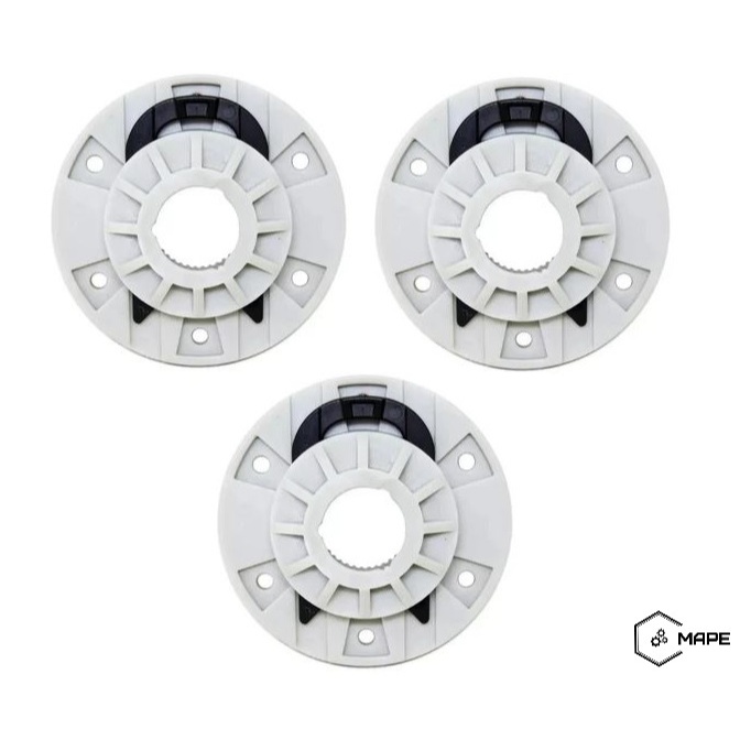 Kit 3 Suporte Plastico do Cesto com Trava Compatível Brastemp e Consul 15 e 16 KG Drive Brock
