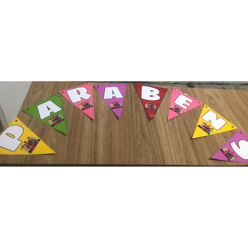 Bandeirola personalizada Ketlen grupo dos rosas YouTube