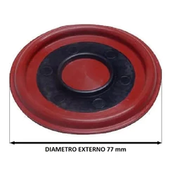 DIAFRAGMA DO ANTI CHAMA DO MOTOR VW FOX GOL GOLF POLO SAVEIRO UP VIRTUS 1.0 12 1.6 16V
