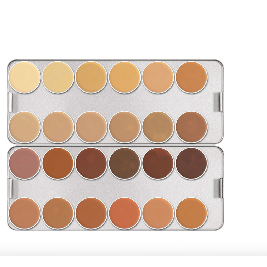 Paleta Corretivo Kryolan - 24 Cores Modelo K