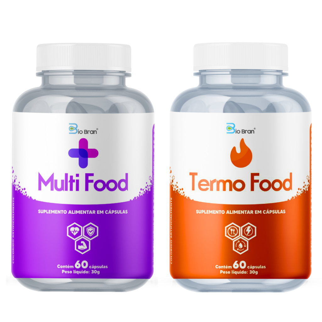 Kit 2 Potes - Termogênico e Inibidor de Apetite + Multivitamínico Mineral Completo (A-Z)