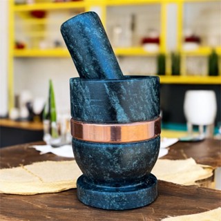 Pilão Com Cobre Super Resistente Em Pedra Sabão em Oferta na Shopee