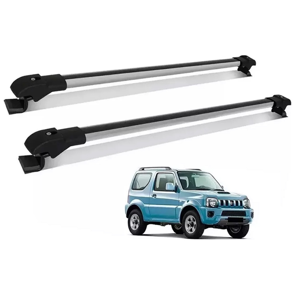 Rack Travessa de Teto ALUMINIO Jimny 3p 1998 1999 2000 2001 2002 2003 2004 2005 2006 2007 2008 200 9 2010 2011 2012