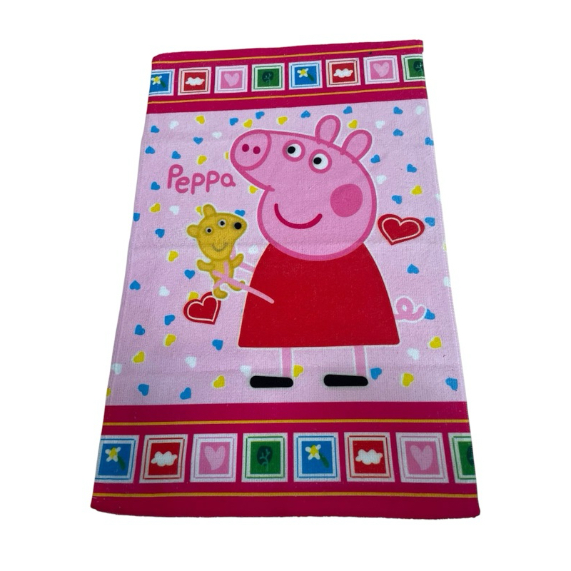 Toalhinha de rosto peppa pig em Oferta na Shopee