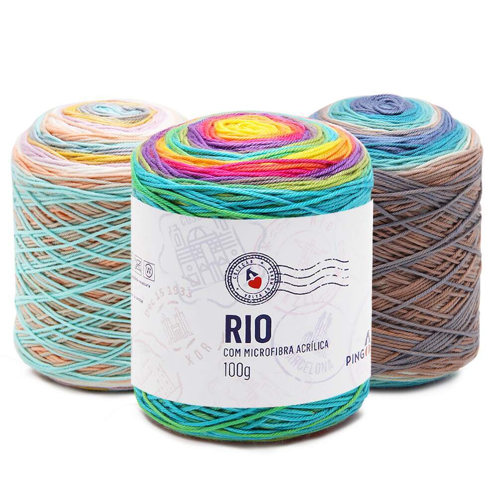 Fio Rio Pingouin 100g TEX 312 100% acrílico 320 metros