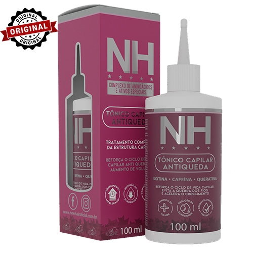 Tônico Capilar Antiqueda 100ml NEW HAIR | Combate a queda capilar em Oferta na Shopee