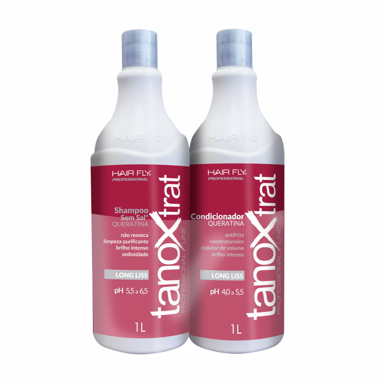 Kit Tanox Trat Professional Line Queratina Hair Fly