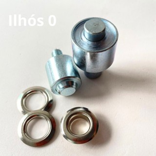 kit Matriz Ilhos 0 + 50 ilhos 0 - ideal para fazer bolsa saco - passar cordão