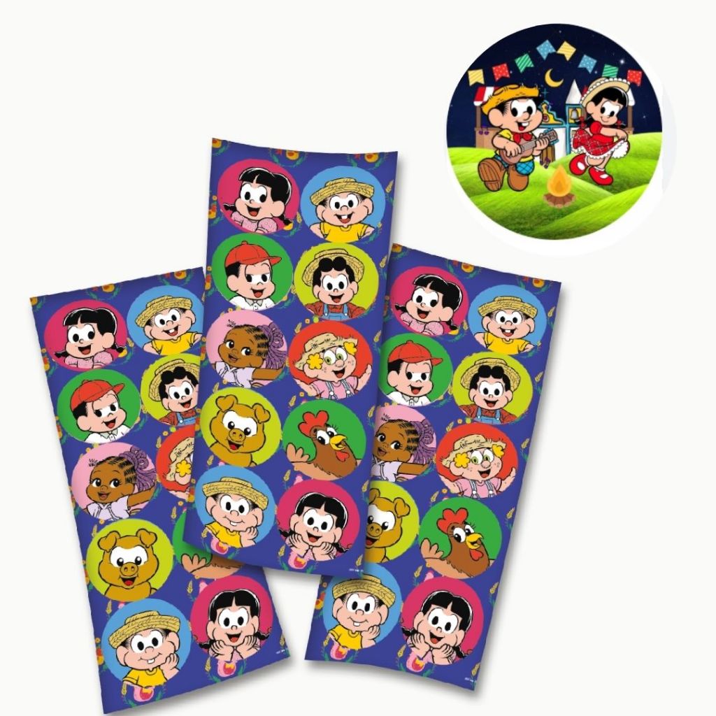 30~120 ADESIVO CHICO BENTO FESTA CAIPIRA REDONDO FESTCOLOR em Oferta na Shopee