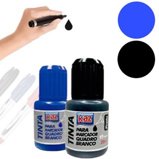 Tinta Refil Para Marcador De Quadro Branco Apagável 20ml em Oferta na Shopee