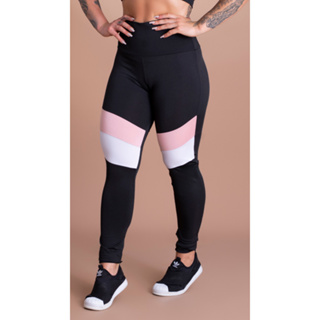 Calça Legging Feminina Fitness Academia Recorte Perna Moda Treino DRB Modas em Oferta na Shopee
