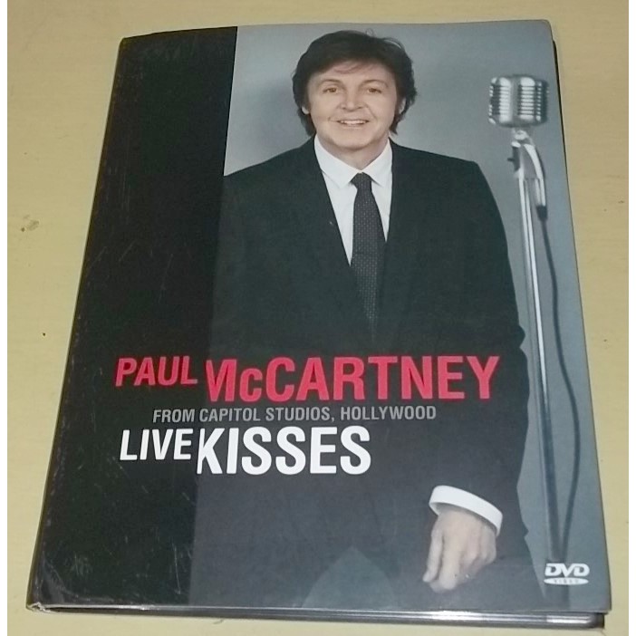 DVD Paul Mccartney - Live Kisses - From Capitol Studios, Hollywood