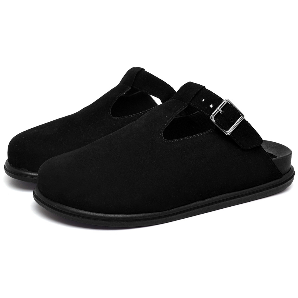 Sandália Mule Clog Babuche Feminino Preto Original Dubuy BOB 1902DB - Women Shoes