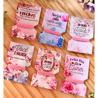 tag xuxinha para cabelo mimo para cliente/ dia das mulheres ( NÃO ACOMPANHA OS LACINHOS ) em Oferta na Shopee