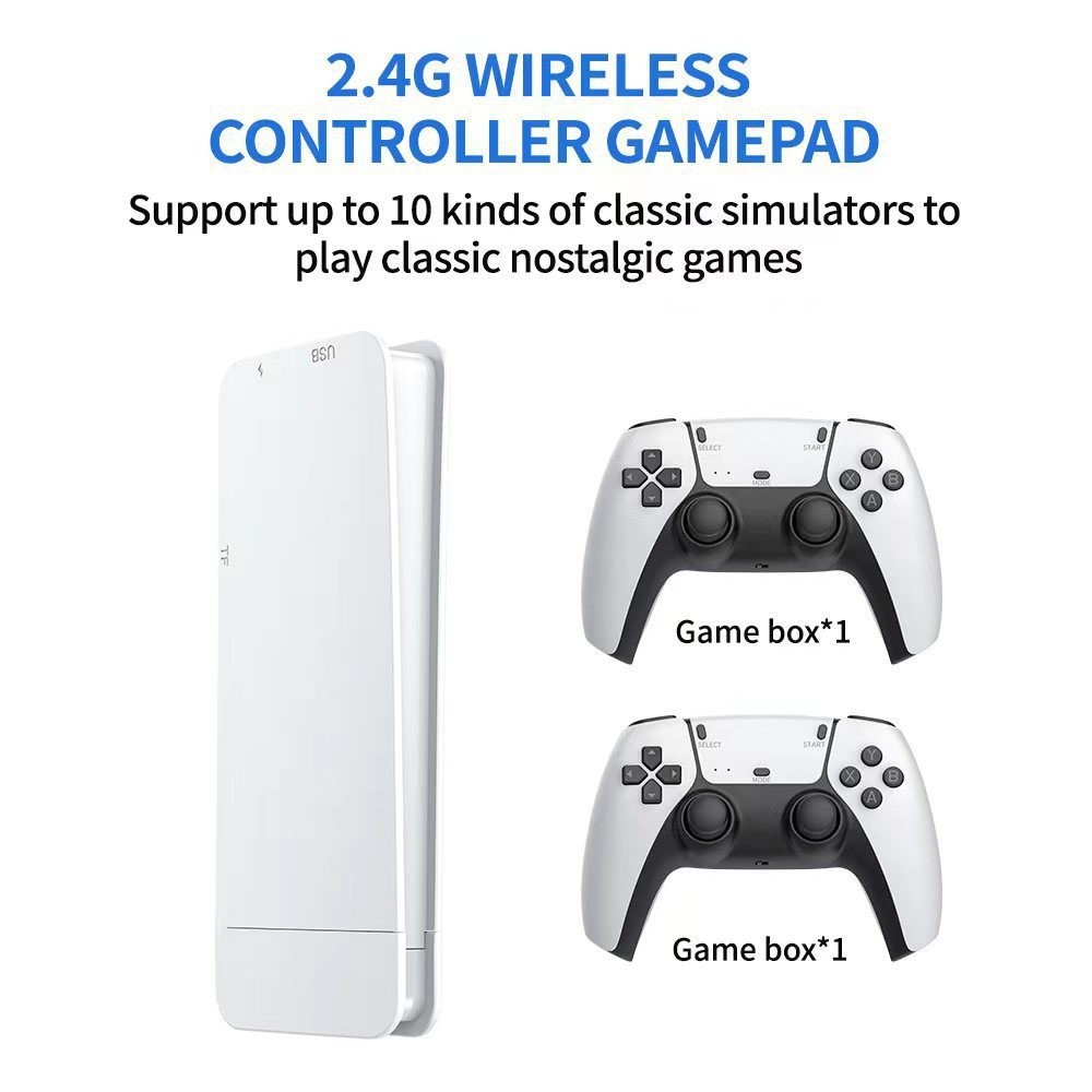 Detalhes do Game Stick M15 Pro 4k 64gb Hdmi Com 2 Controles Se Fio +20mil Jogos
