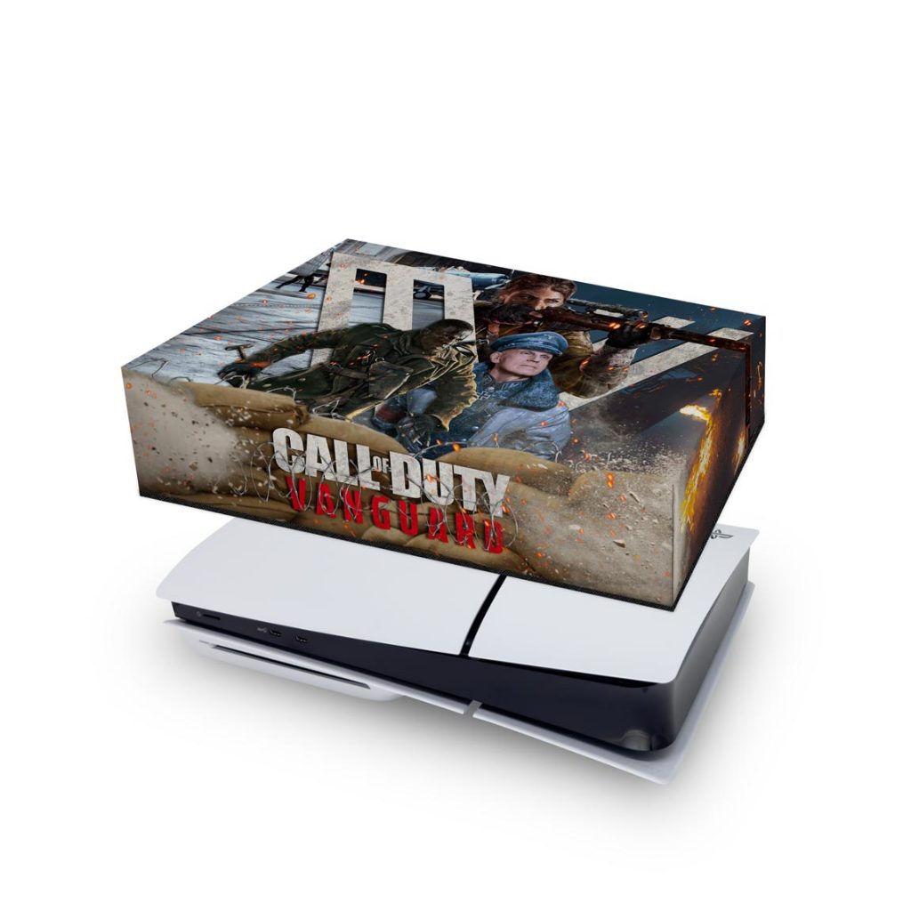 Capa para PS5 Slim Horizontal Anti Poeira - Call of Duty Vanguard