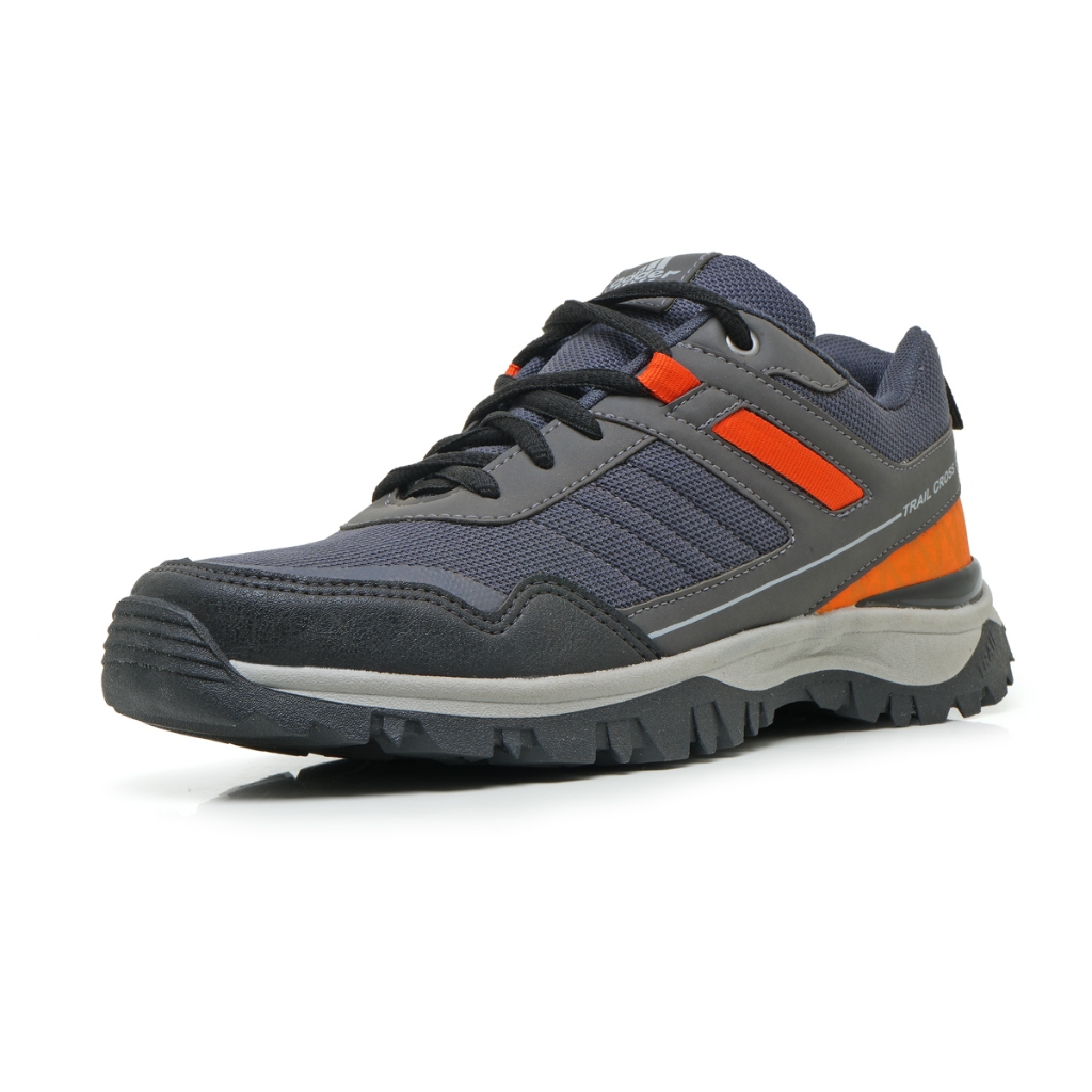 Tênis Adder Trail Cross Corrida Leve Resistente Masculino Feminino Grafite Laranja Macio Caminhada em Oferta na Shopee