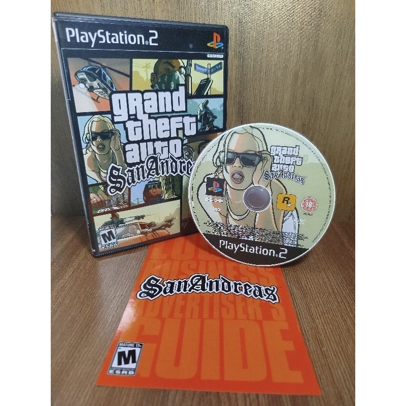Jogo GTA San Andreas - Playstation 2