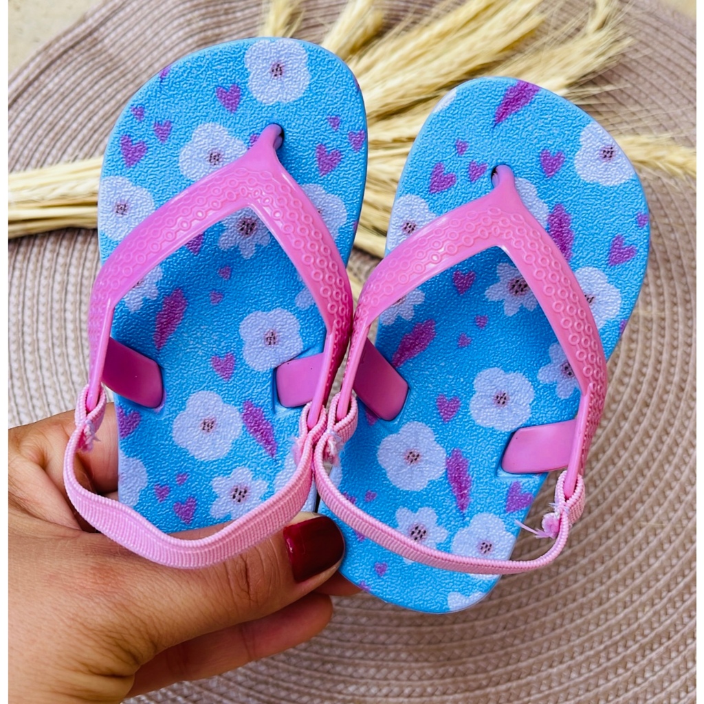 CHINELO BABY ESTAMPADO MENINO MENINA CALCE FACIL REF.15