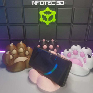 Suporte Para Celular Estilo Pata De Gato em Oferta na Shopee