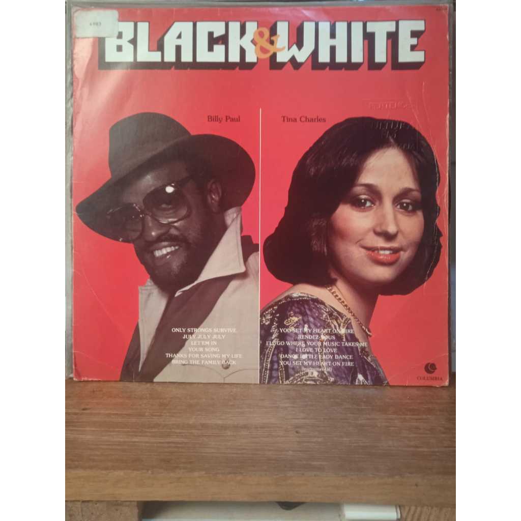 LP Billy Paul & Tina Charles – Black & White (001)