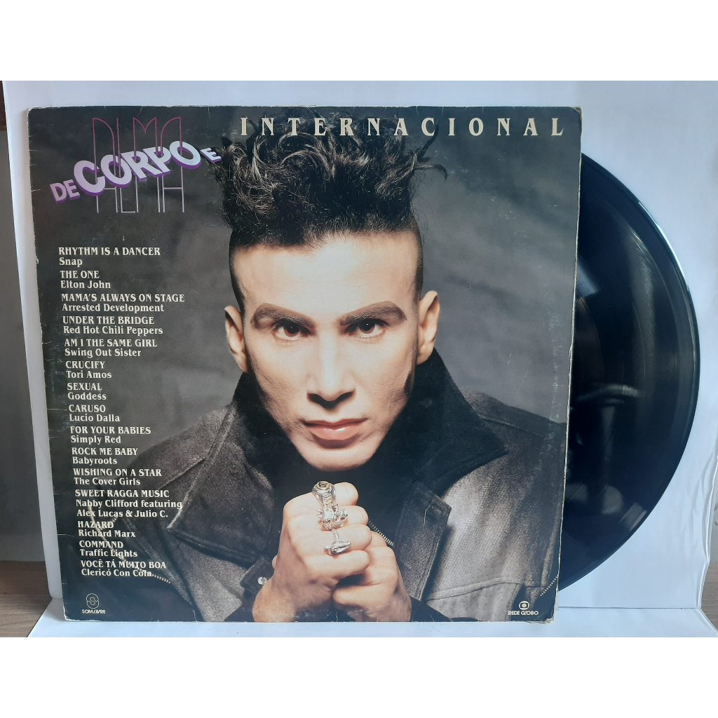 Lp De Corpo e Alma Internacional - Disco de Vinil