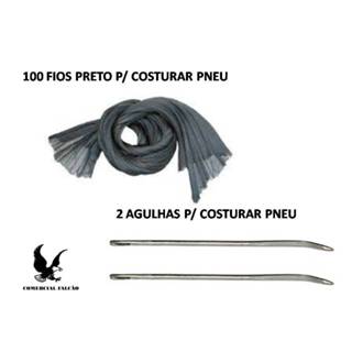 FIO COSTURAR PNEU + AGULHA em Oferta na Shopee