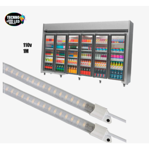 Barra de led 1M para Geladeira ou frigobar Branco Frio 220v