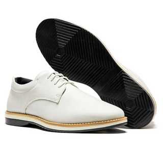 Sapato Social Masculino Casual Oxford Derby Elegância Modernidade Solado Em Borracha Antiderrapante Oferta
