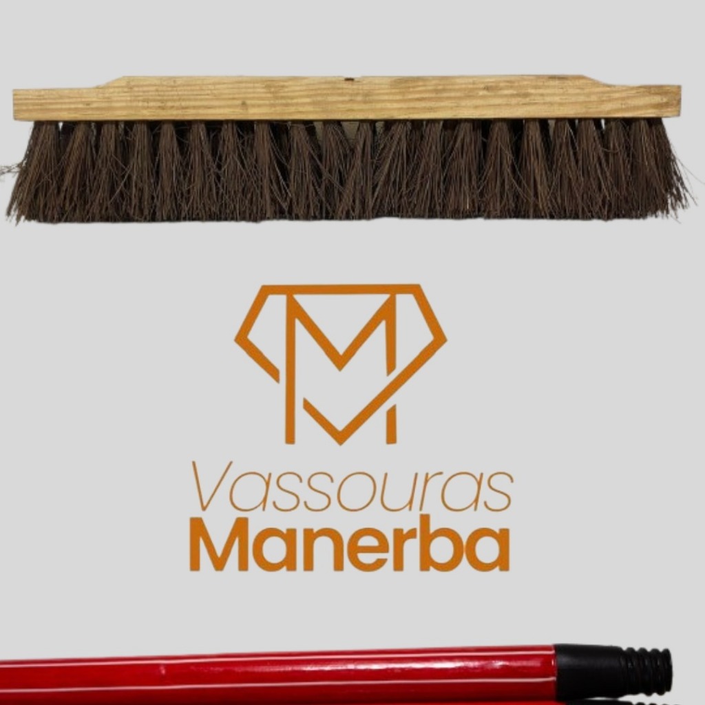 VASSOURAO PIAÇAVA 60 CM COM CABO