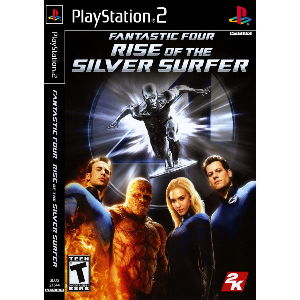 Quarteto Fantastico e o Surfista Prateado - Ps2