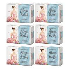 Kit C/ 6 Sabonete Perfumado Alma De Flores Essência Herbal