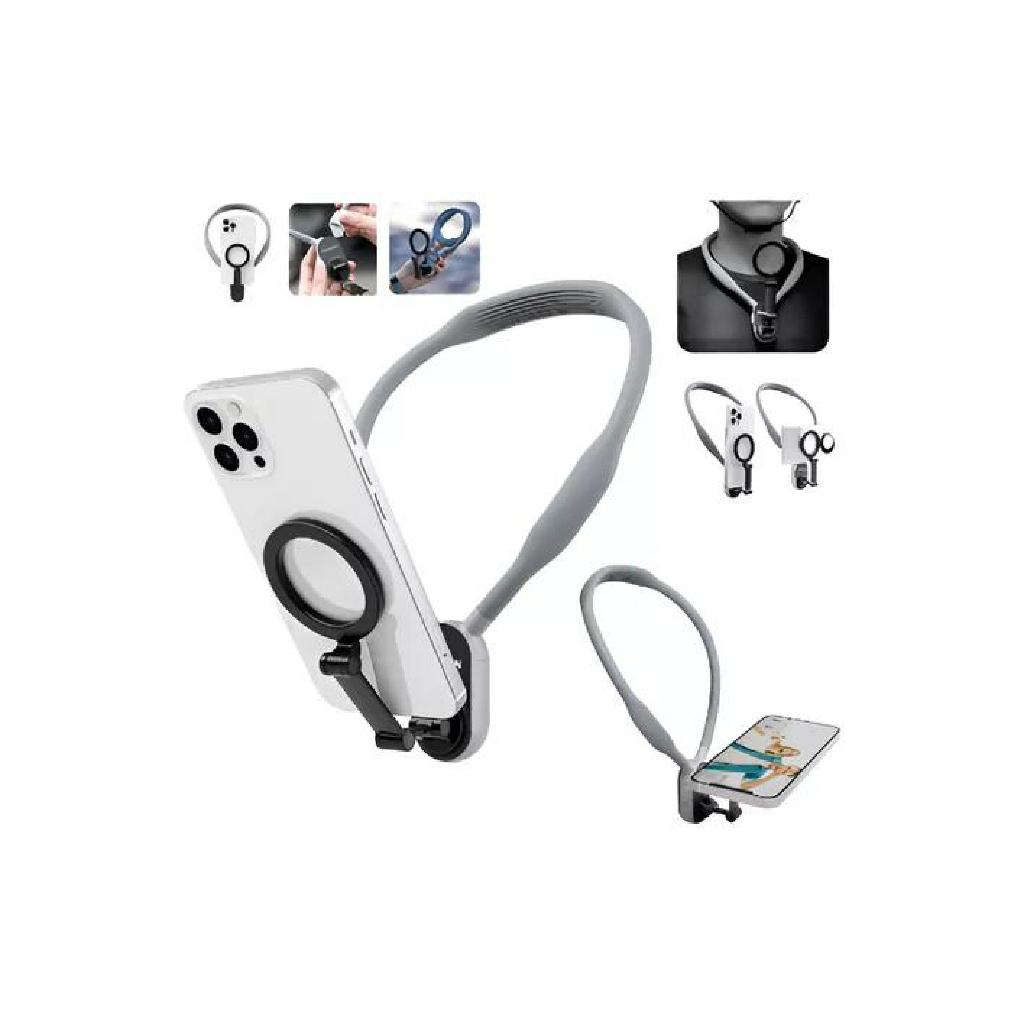 Suporte Magnético Alça De Pescoço Celular Selfie Neck Mount Magsafe Telefone