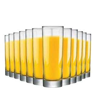 Jogo de Copo de Vidro Tubo Multiuso 12pcs, 300ml- Ruvolo em Oferta na Shopee