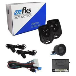 Alarme Universal Carro 12v FKS Com 2 Controles FK902SB