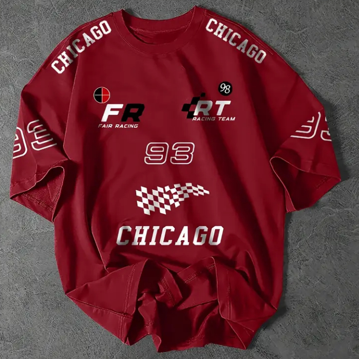 Camiseta T-shirt Unissex Streetwar Chicago 93 Racing