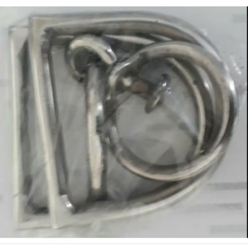 Chinchador Inox 50mm Interno Kit 2 Unidades