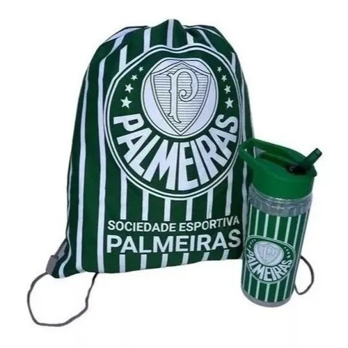 Garrafa Garrafinha Squeeze Palmeiras Mochila Treino Oficial VOLTA AS AULAS em Oferta na Shopee
