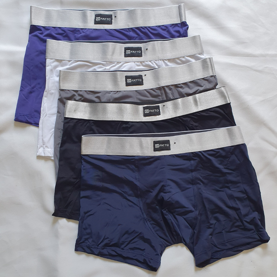 Cueca Box Microfibra Com Elástico Bordado Cueca Masculina Confortável