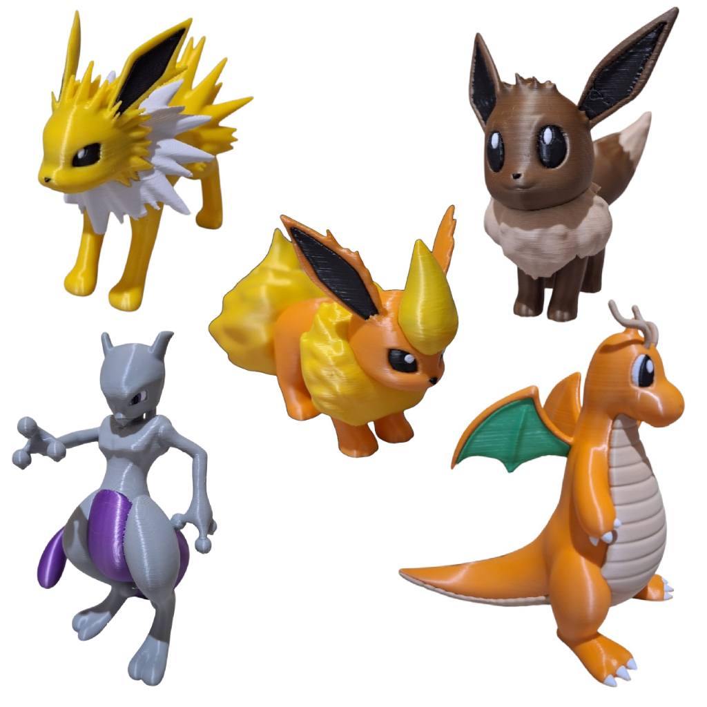 Action figure Boneco  Pokemon Pikachu Flareon Eevee Evee Dragonite Jolteon Mewtwo Pikachu Bulbassauro Blastoise Gengar