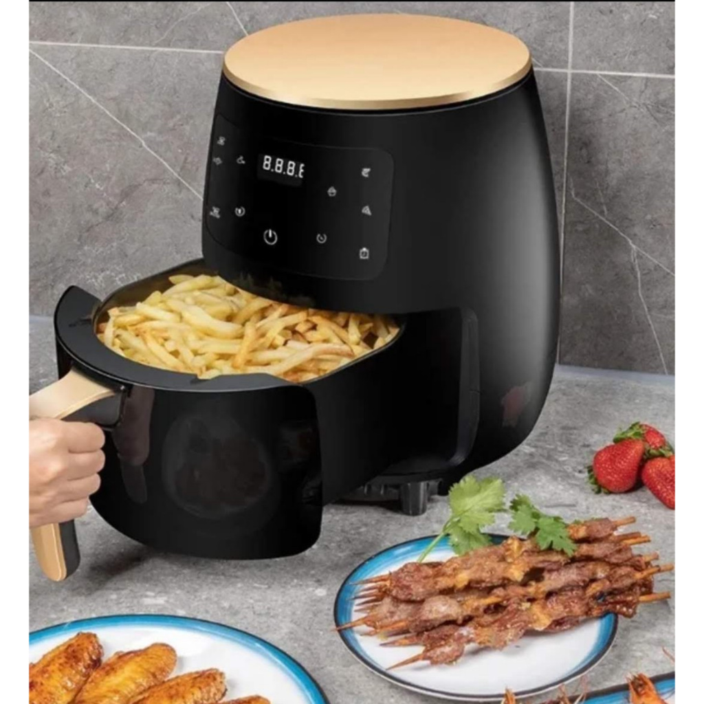 Fritadeira Elétrica Air Fryer 4.5l Painel Touch Digital 220w e 127w