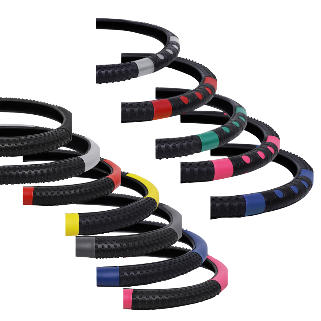 Capa de volante com massageador em Oferta na Shopee