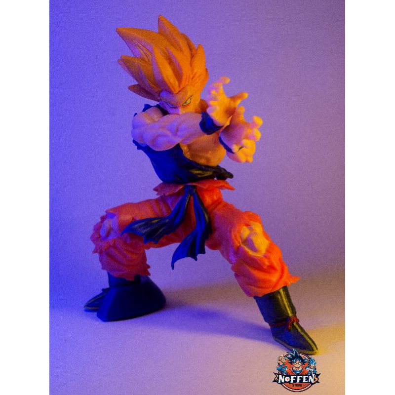 Dragon Ball Goku Kamehameha Action Figure 16cm, Super Sayajin, Presente, Colecionável, Boneco, Anime