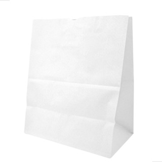 Saco Delivery Papel Kraft Branco 25x15x29 cm (50 Unidades) em Oferta na Shopee