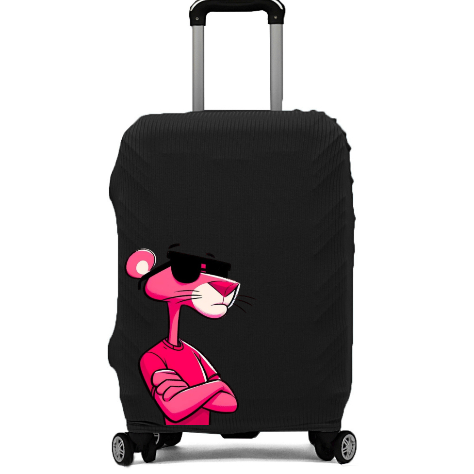 Capa De Mala 8 a 23KG P-M-G Personalizada Pantera Rosa Protetor Bagagem Para Viagem Protetora Grande