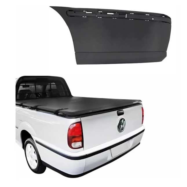Ponteira Polaina Para-choque Traseiro Saveiro G3 2001 2002 2003