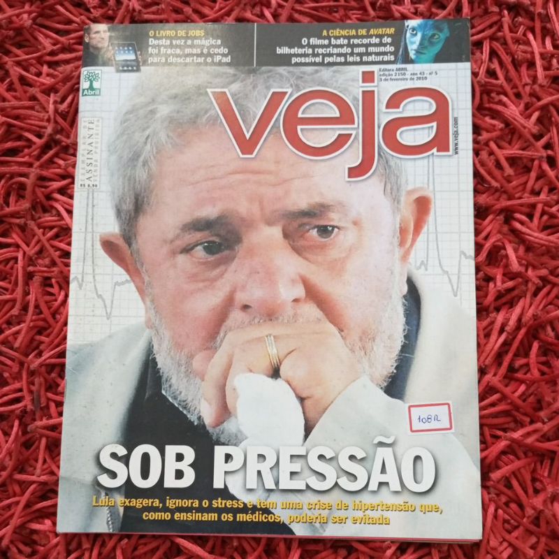 Revista Veja Sob pressão FEV/10 (108r)