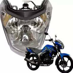 Farol Completo Bloco Optico Haojue Dk 150 Com Lampada
